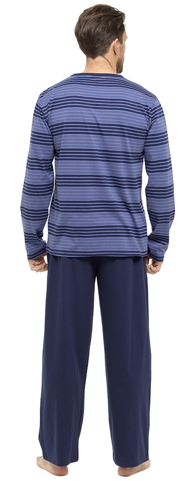Mens Jersey Cotton Blend Short Long Pyjamas Pj Lounge Set 2 Piece